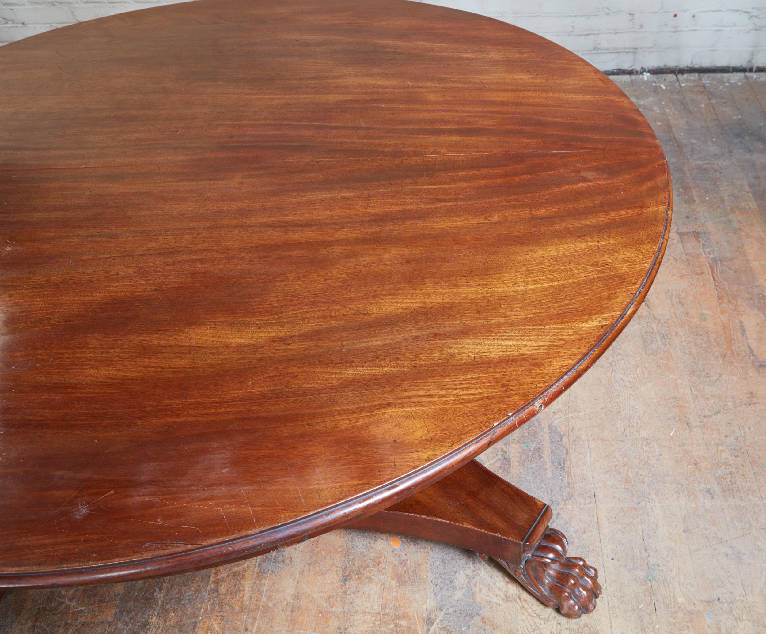 William IV Extending Circular Table by Johnstone and Jupe 11