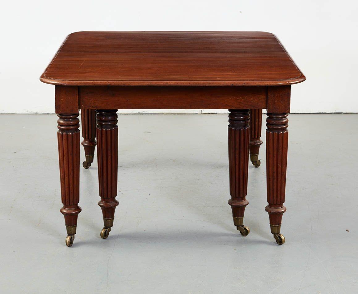 Mahogany William IV Extending Dining Table