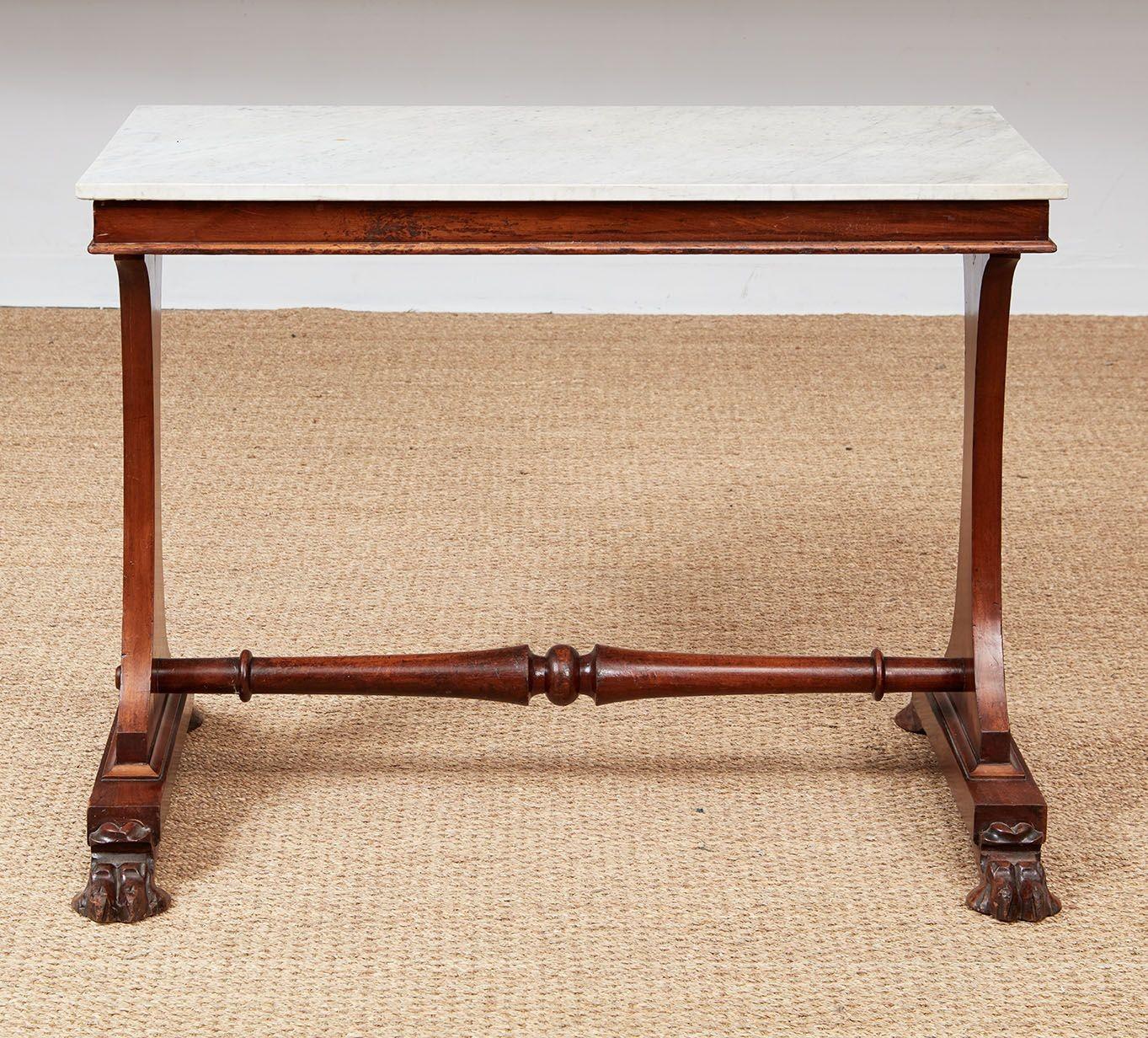 William IV Table console William Hall en vente