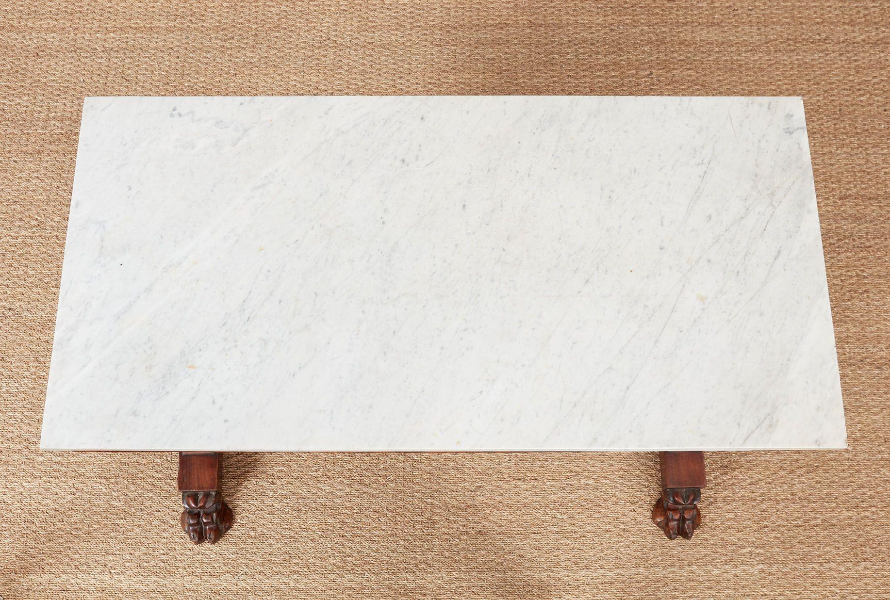 Anglais Table console William Hall en vente