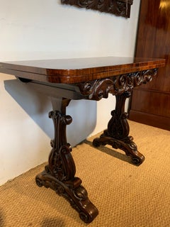 William IV Irish Tea table, by Wiliams & Gibton
