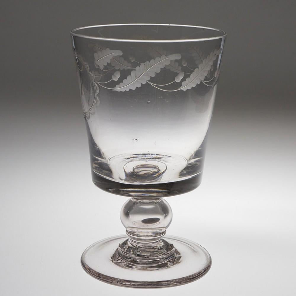 British William IV Large Coin Goblet For Sale