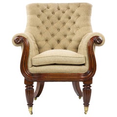 William IV library Chair by Gillows of Lancaster