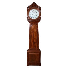 Antique William IV Longcase Clock A. Breckenridge, Kilmarnock, Grandfather Clock