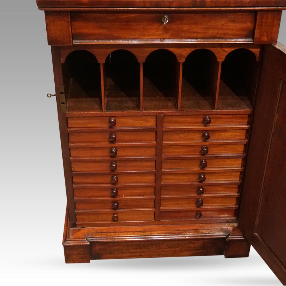 Mid-19th Century William IV mahogany bookcase For Sale