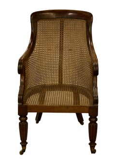 William IV Mahogany Cane Chair, circa 1835