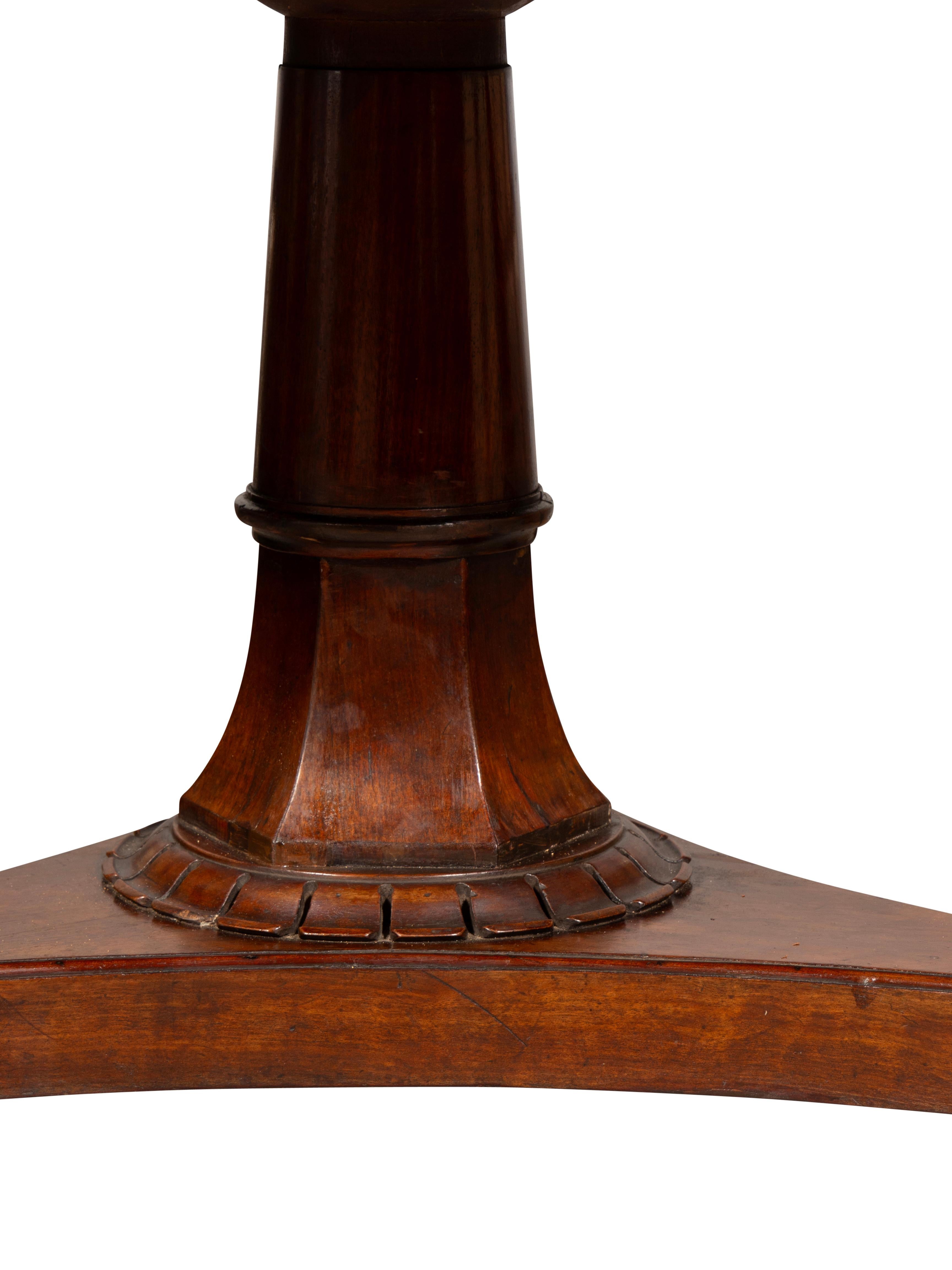 William IV Mahogany Center Table For Sale 1