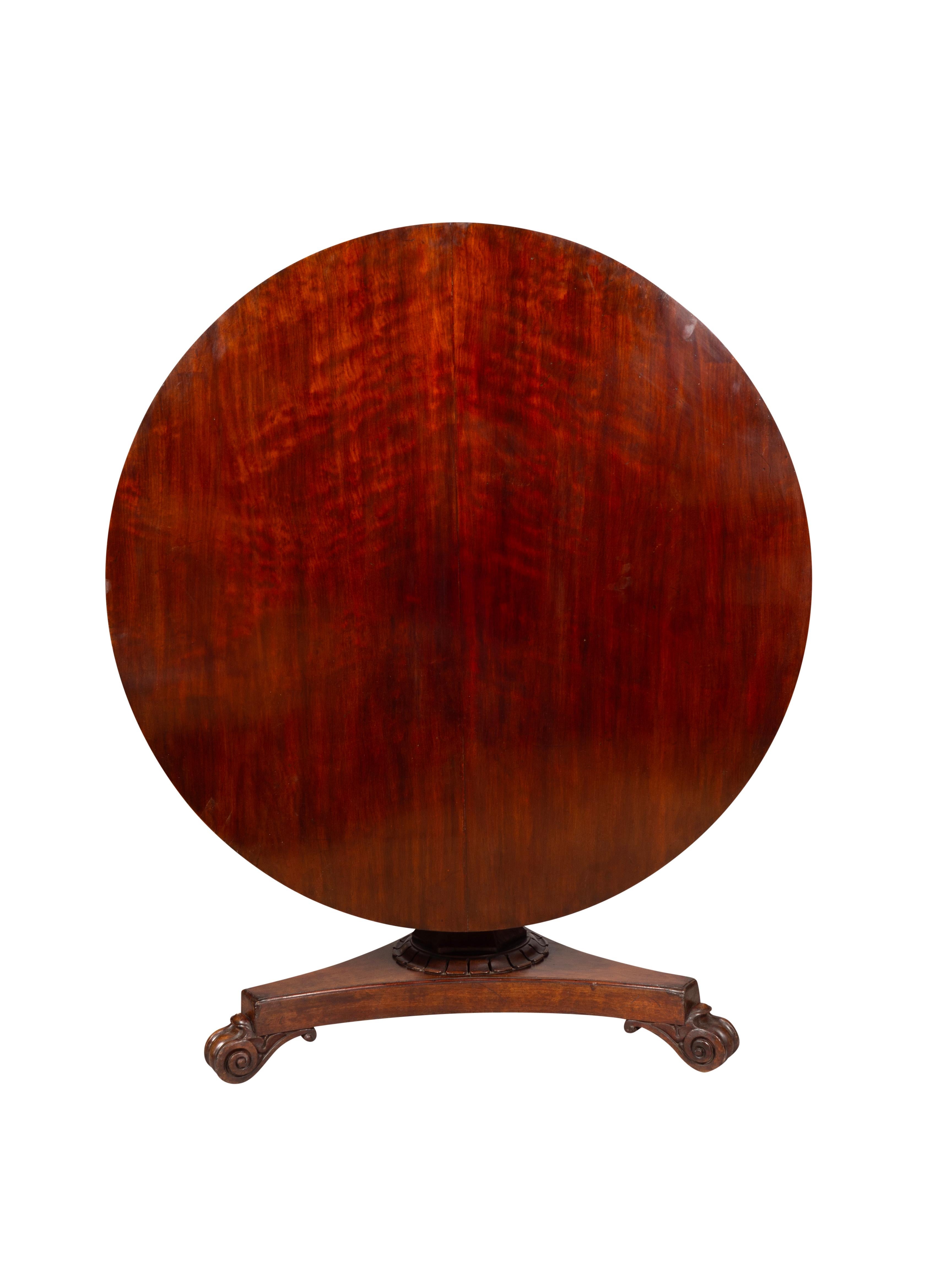 William IV Mahogany Center Table For Sale 2