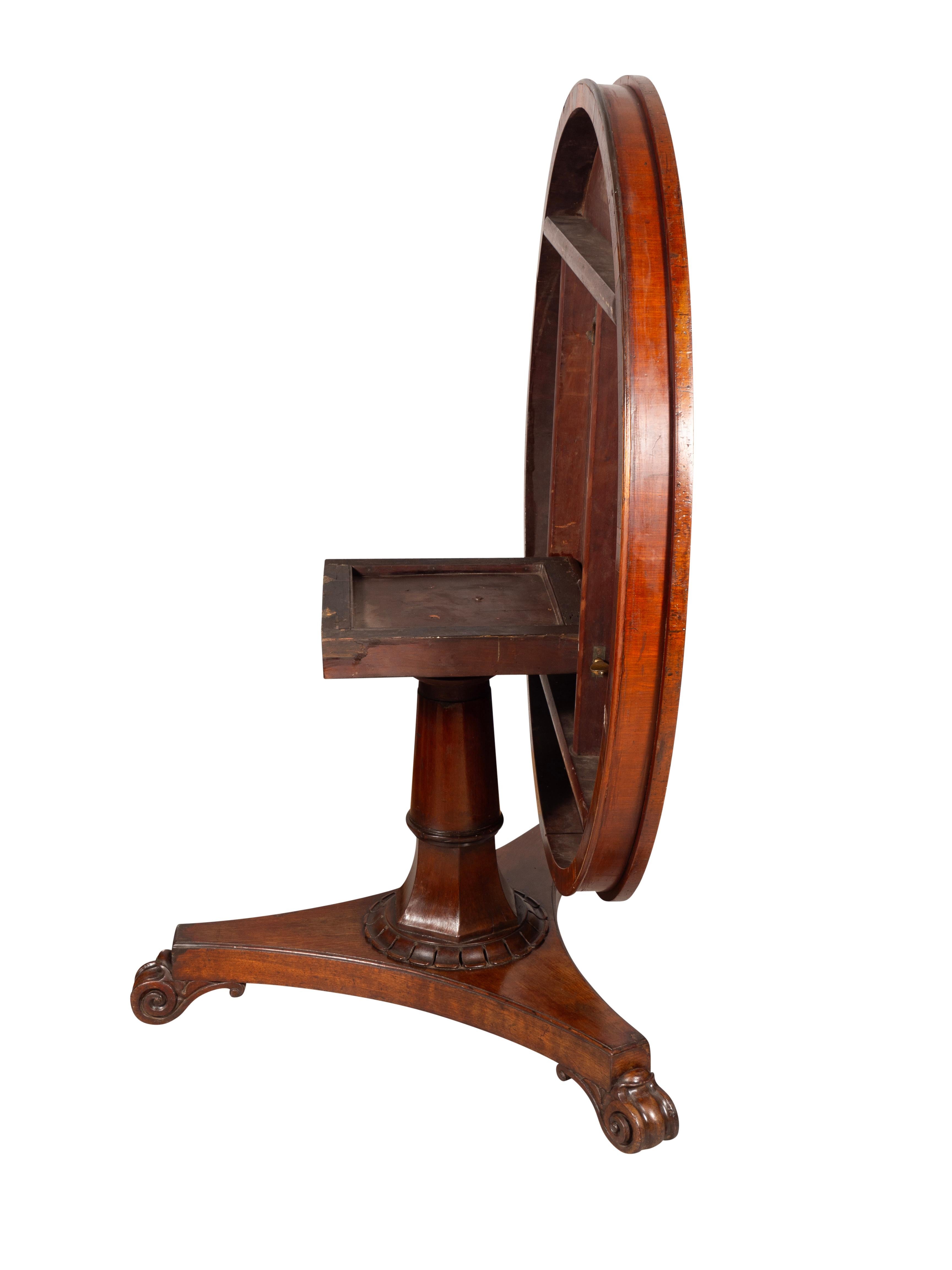 William IV Mahogany Center Table For Sale 4