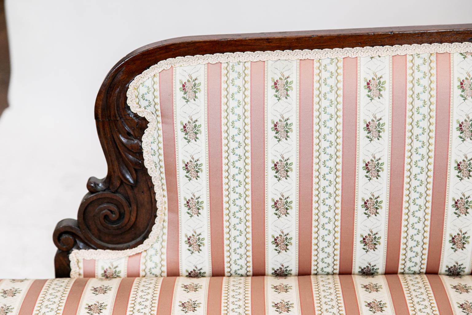 William IV Mahogany Chaise Lounge In Good Condition In Wilson, NC