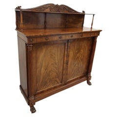 William IV Mahogany Chiffonier, circa 1820