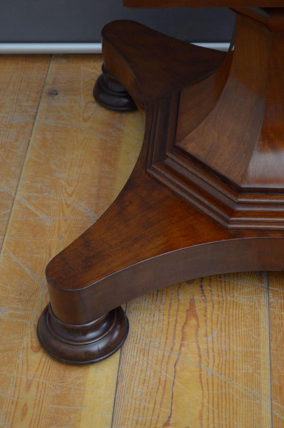 William IV Mahogany Coffee Table For Sale 3