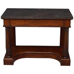 William IV Mahogany Console Table 