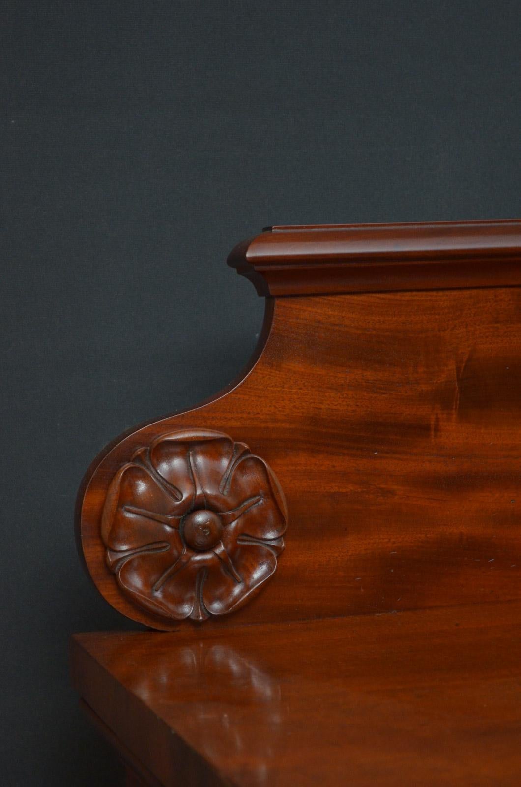 Mid-19th Century William IV Mahogany Console Table or Server