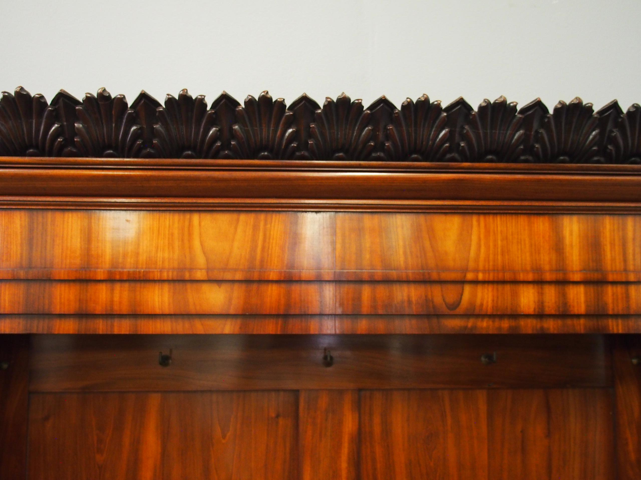 19th Century William IV Mahogany Cue Rack or Stand For Sale