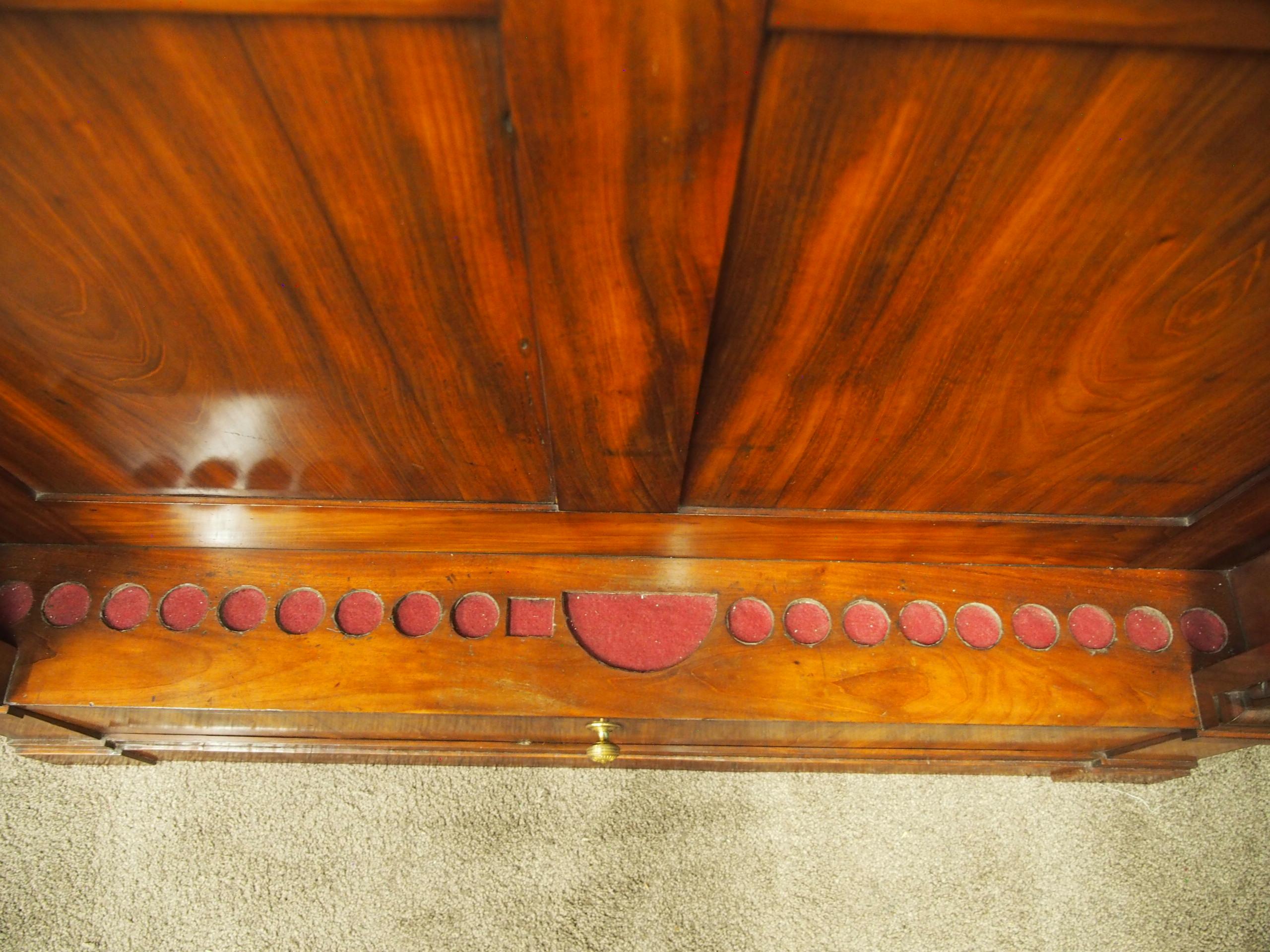 William IV Mahogany Cue Rack or Stand For Sale 3