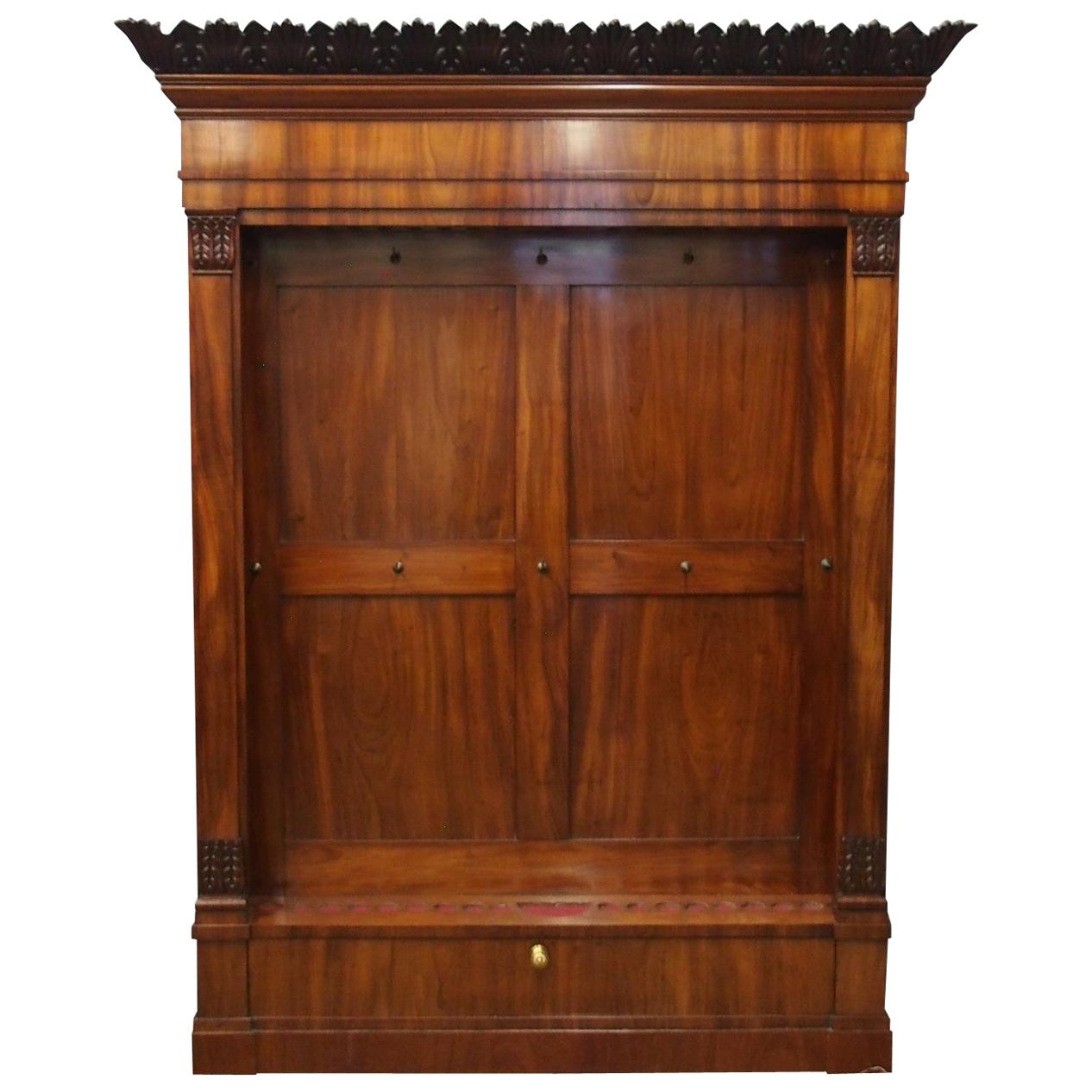 William IV Mahogany Cue Rack or Stand For Sale