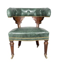 William IV Mahogany Desk Chair