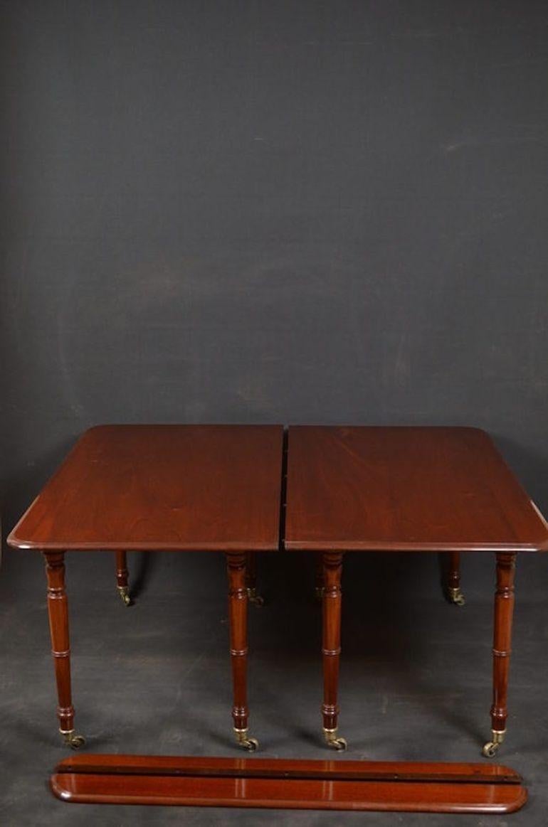 William IV Mahogany Dining Table - Antique Dining Table In Good Condition For Sale In Whaley Bridge, GB