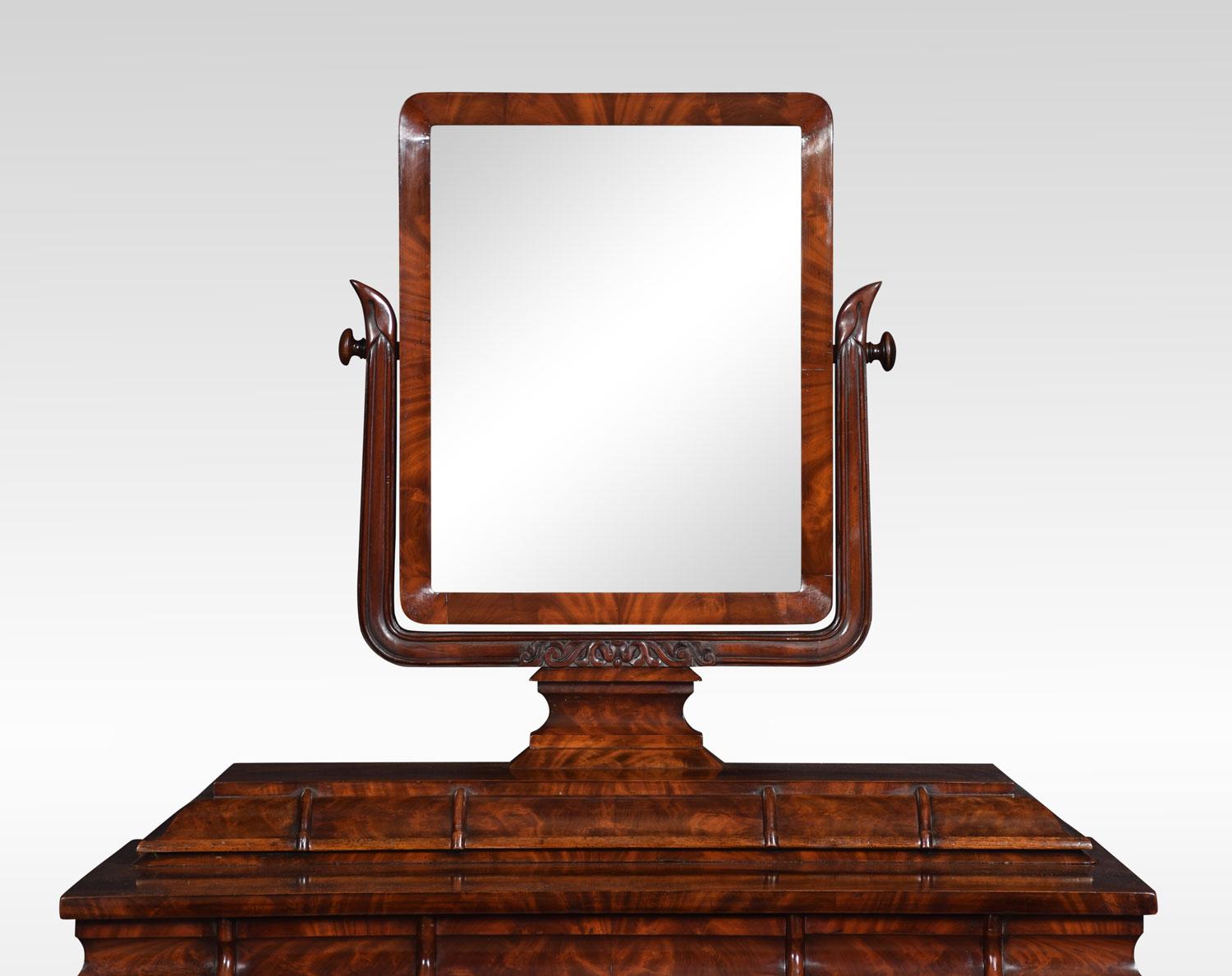 William IV Mahogany Dressing Table In Good Condition In Cheshire, GB