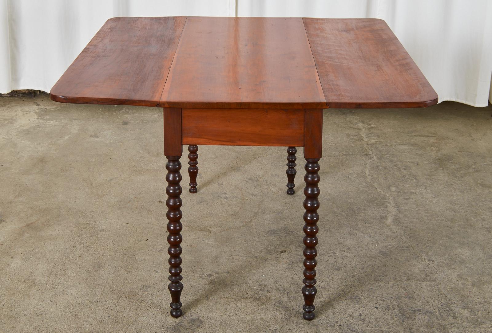 William IV Mahogany Drop Leaf Dining Table or Pembroke Table 2