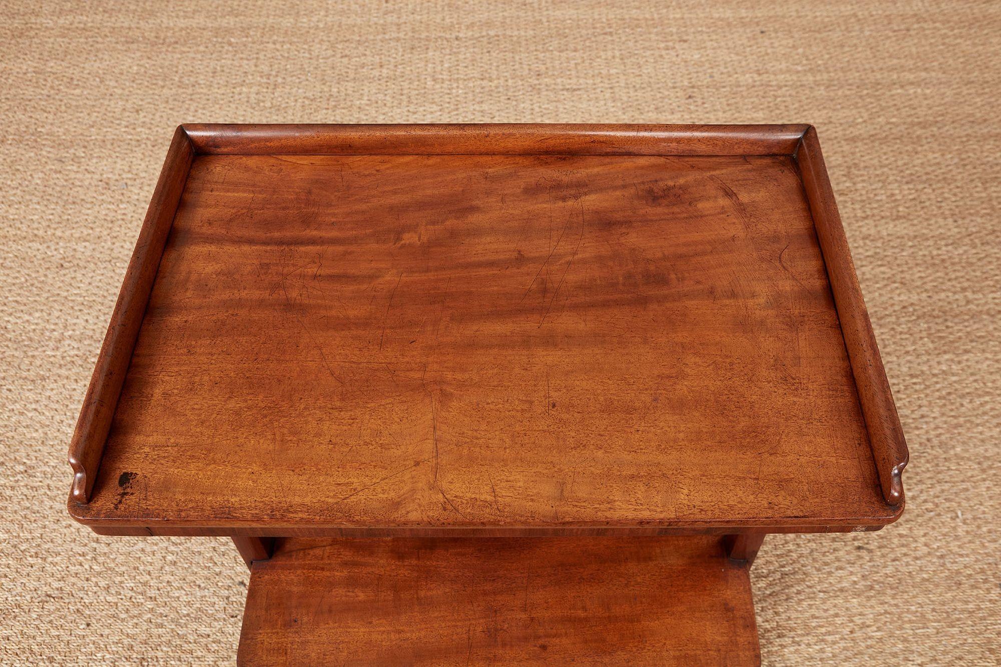 William IV Mahogany Etagere In Good Condition For Sale In Greenwich, CT