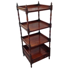 William IV  Mahogany Etagere