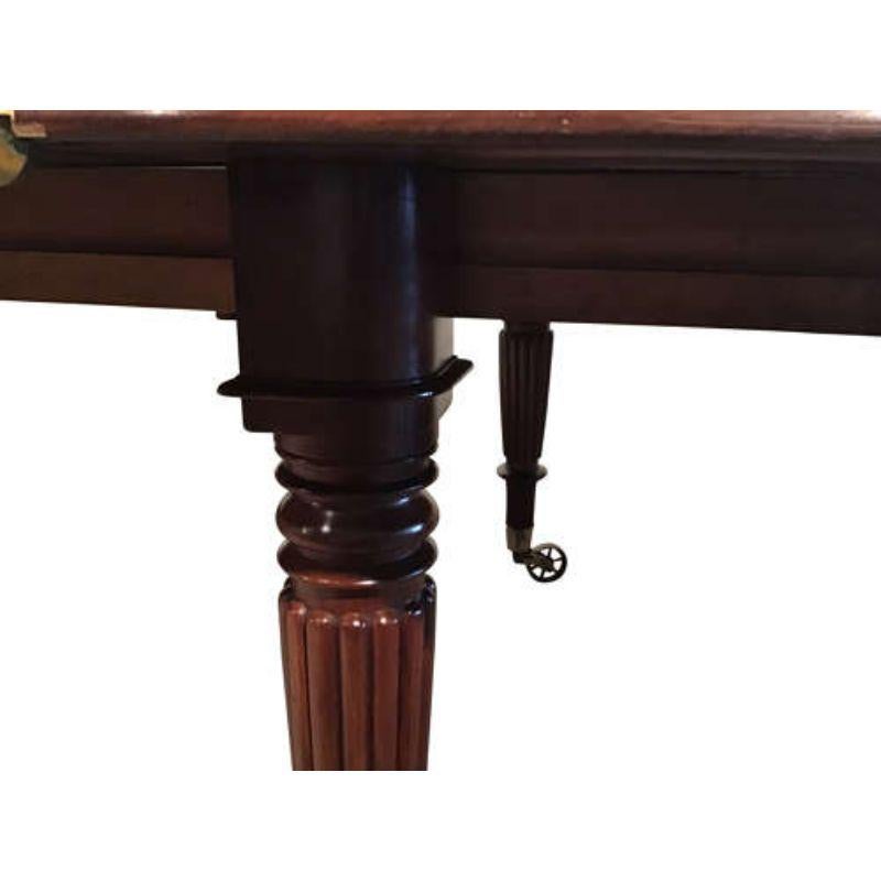 William IV Mahogany Extending Dining Table In Good Condition For Sale In Hook, GB