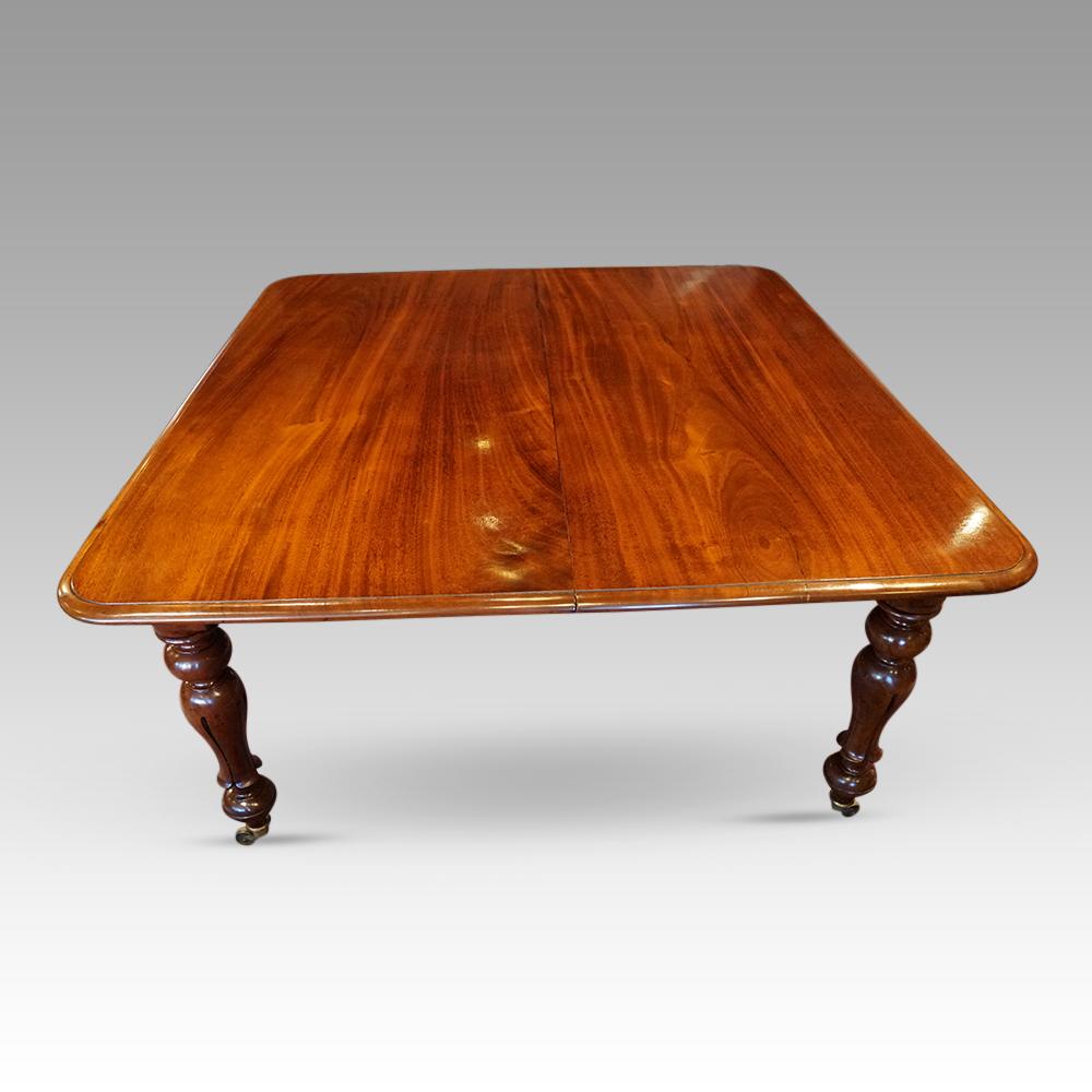 William IV mahogany extending dining table For Sale 2