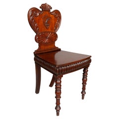 William IV Mahogany Hall Chair