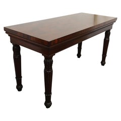 Antique William IV Mahogany Hall or Serving Table, circa 1830