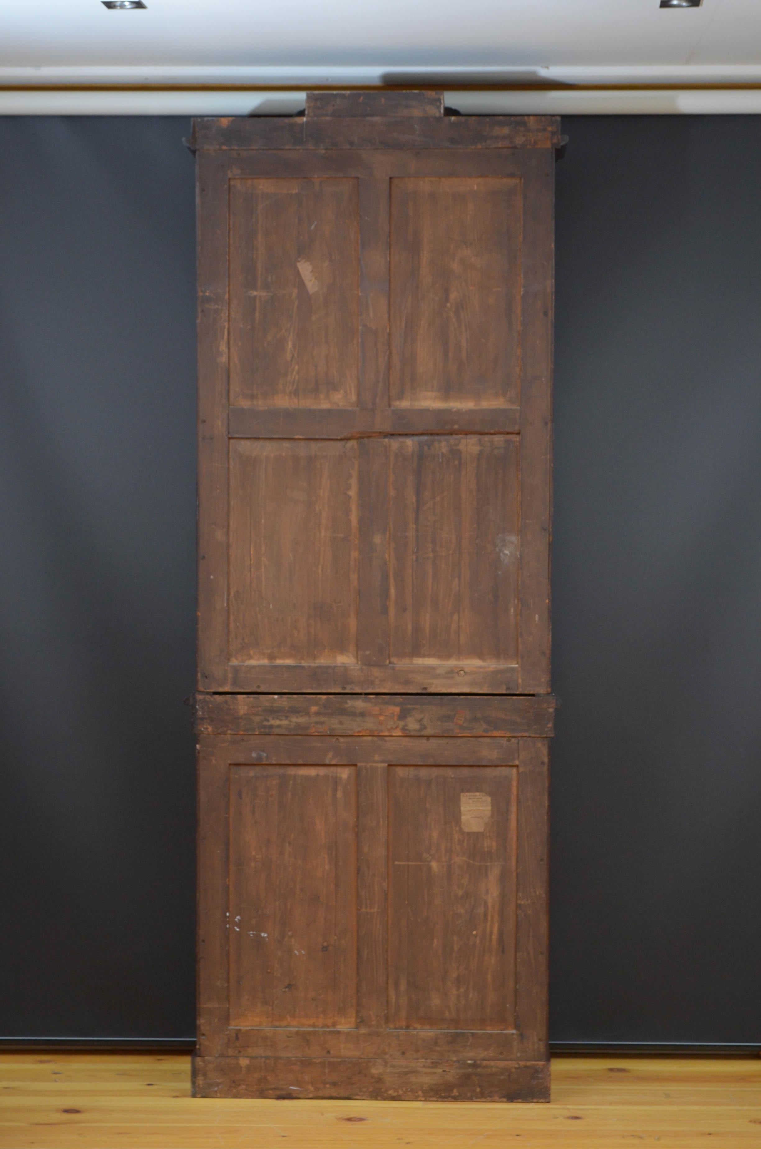 William IV Mahogany Library Bookcase 15