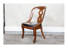 William IV Mahogany Library Chair