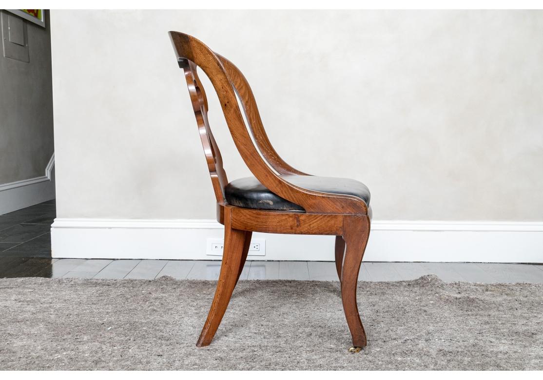 William IV Mahogany Library Chair For Sale 1
