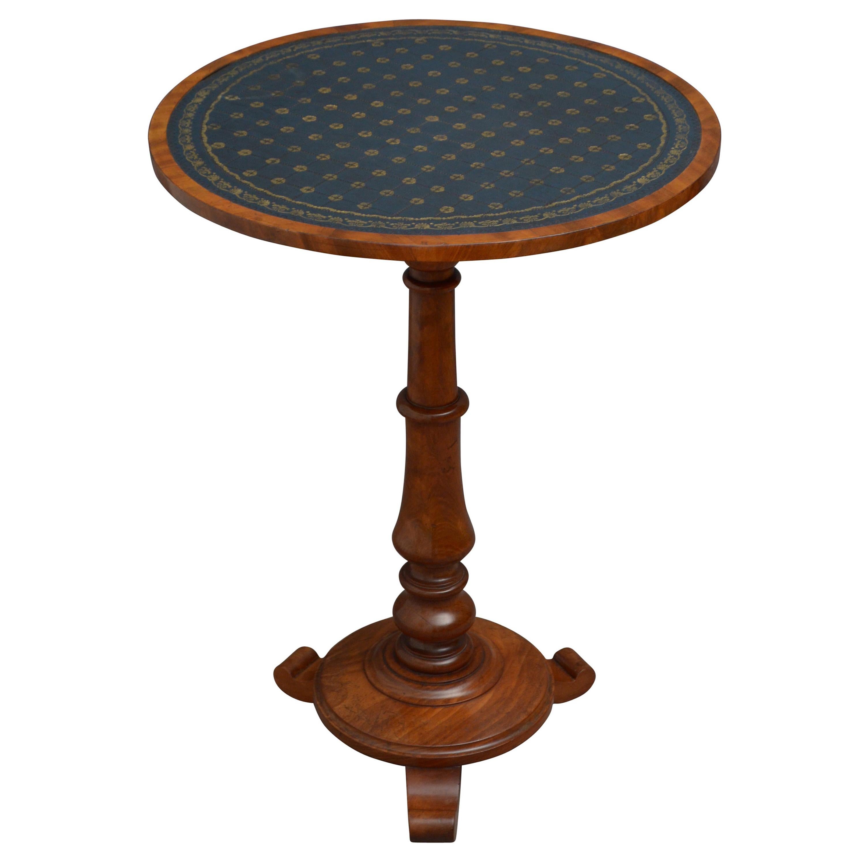 William iv Mahogany Occasional Table For Sale