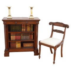 William iv Mahogany Open Bookcase