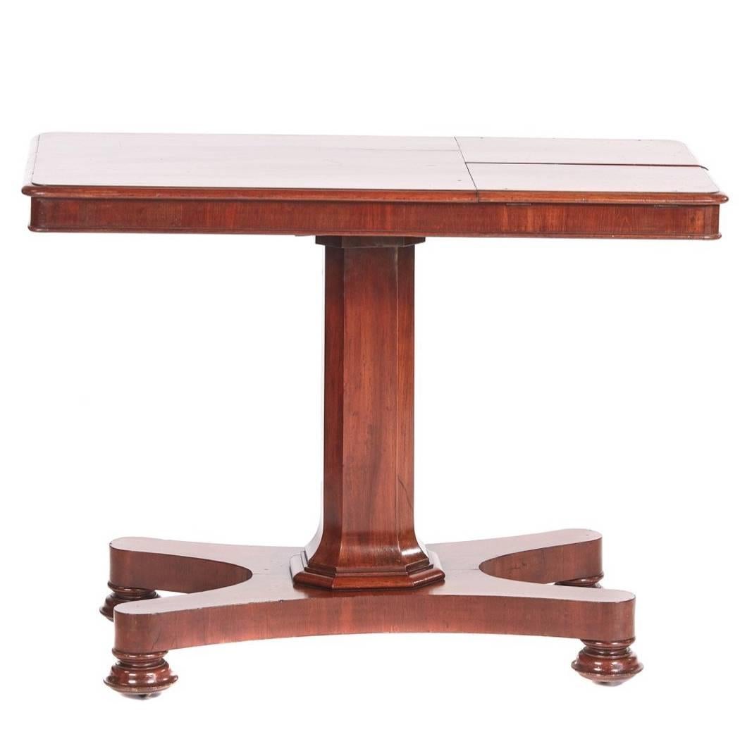 William IV Mahogany Reading Table For Sale