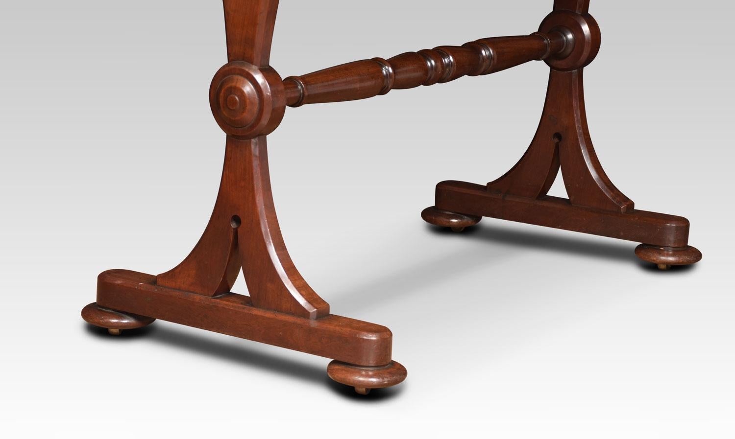 Wood William IV Mahogany Side Table