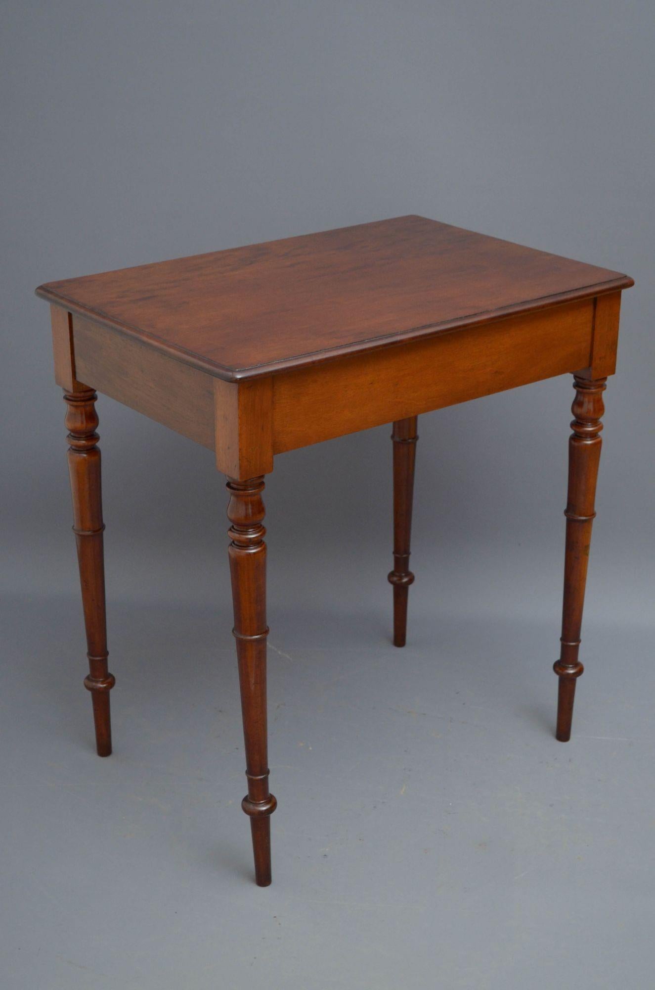 William IV Mahogany Side Table 3