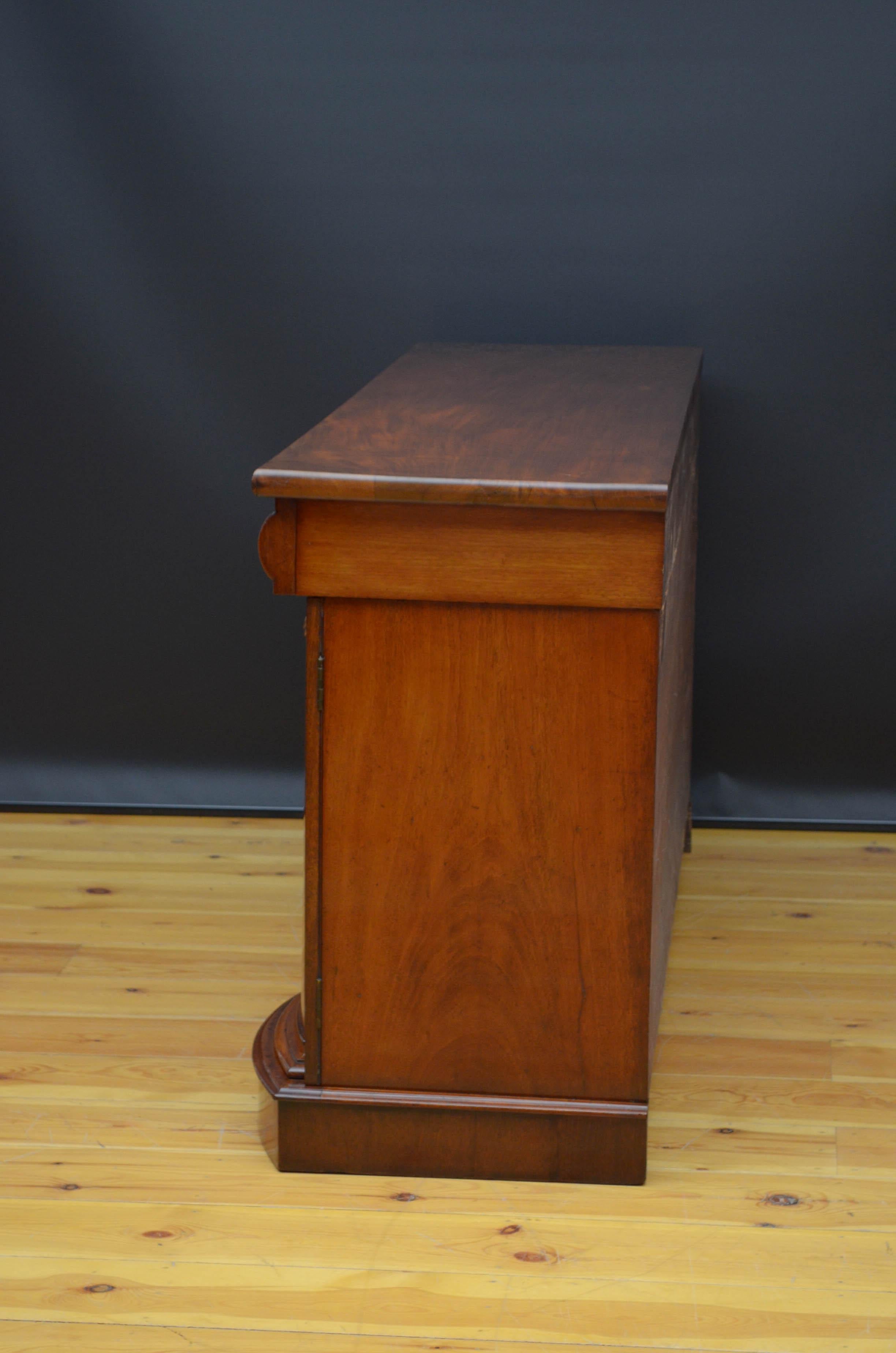 William IV Mahogany Sideboard 11