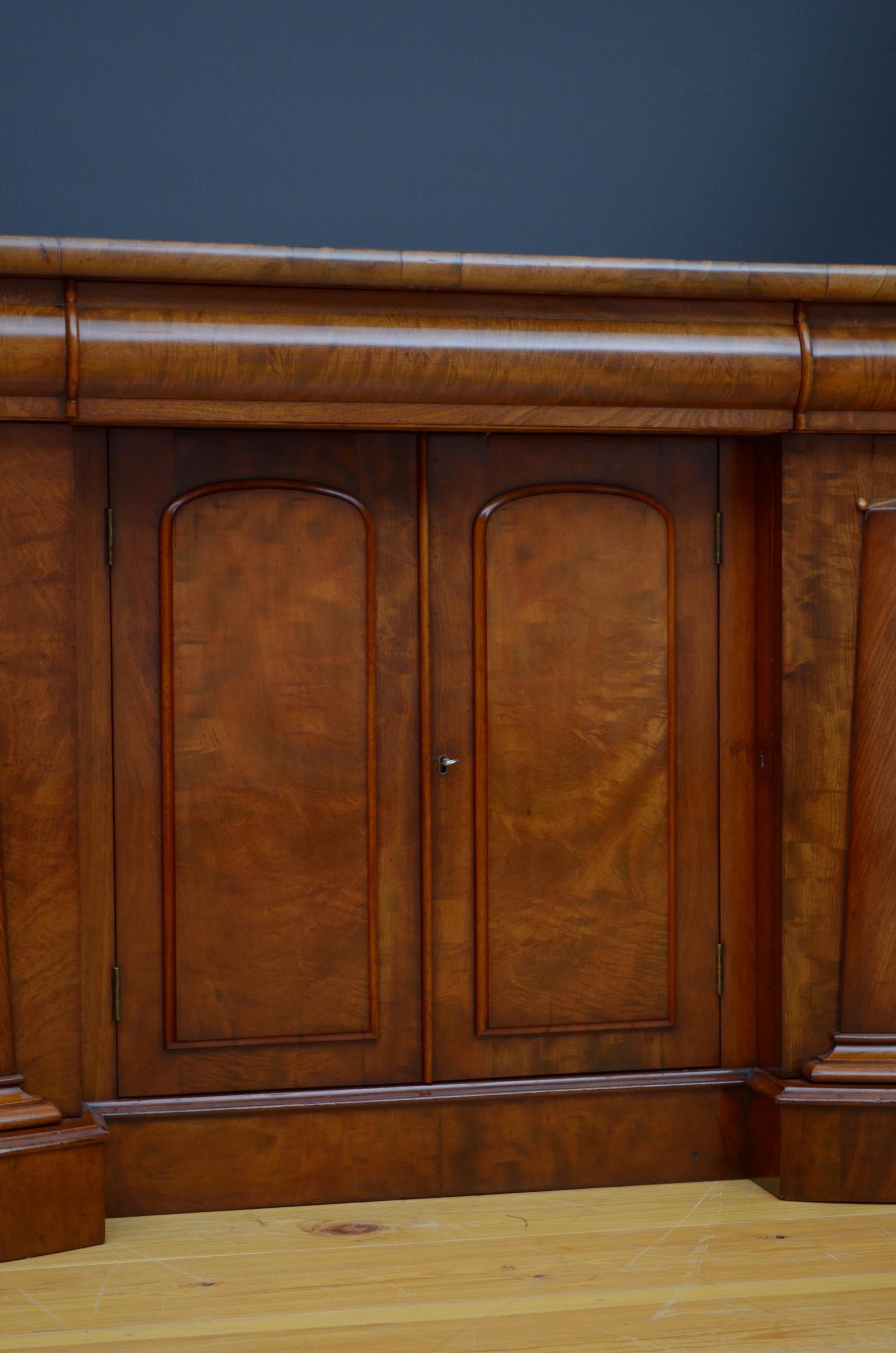 William IV Mahogany Sideboard 4