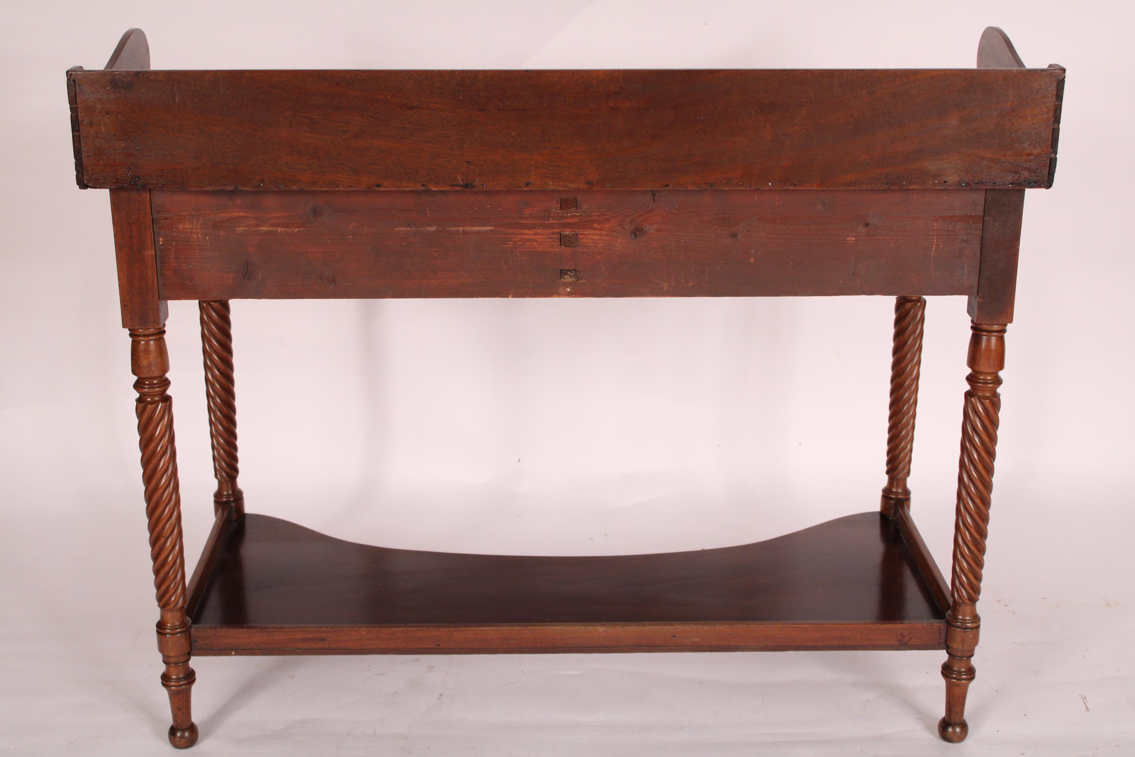 William IV Mahogany Wash Stand / Drinks table 5