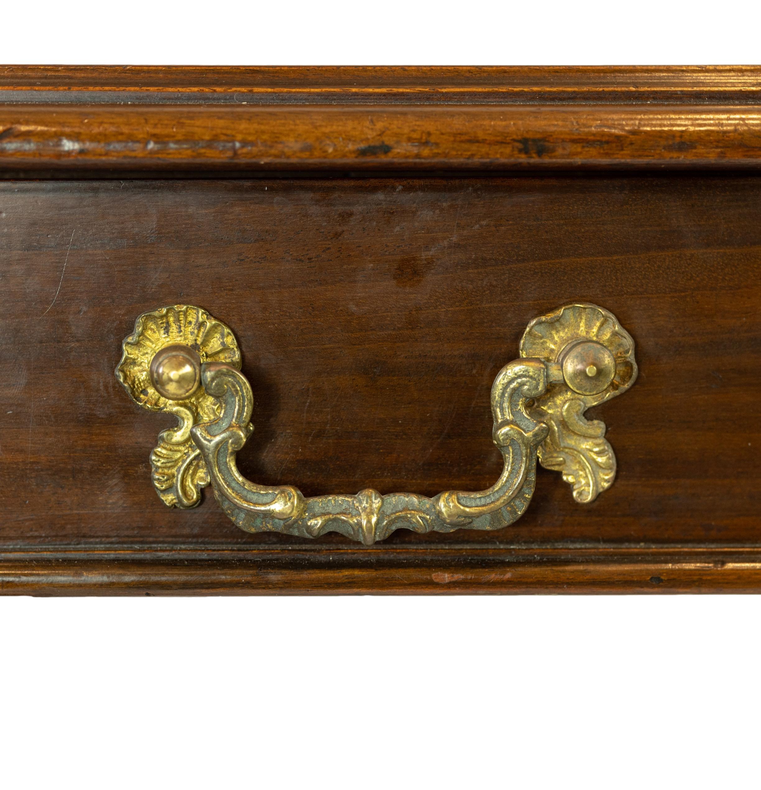 William IV Mahogany Writing Desk with Tooled Leather Top, English, ca. 1835 7