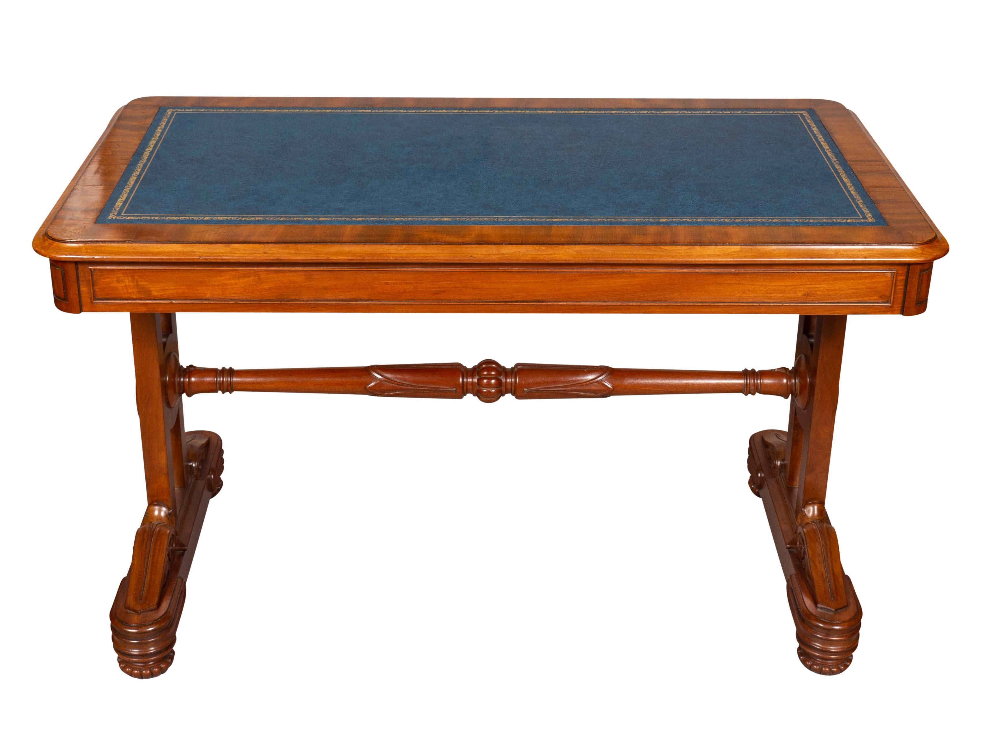 William IV Mahogany Writing Table For Sale 4
