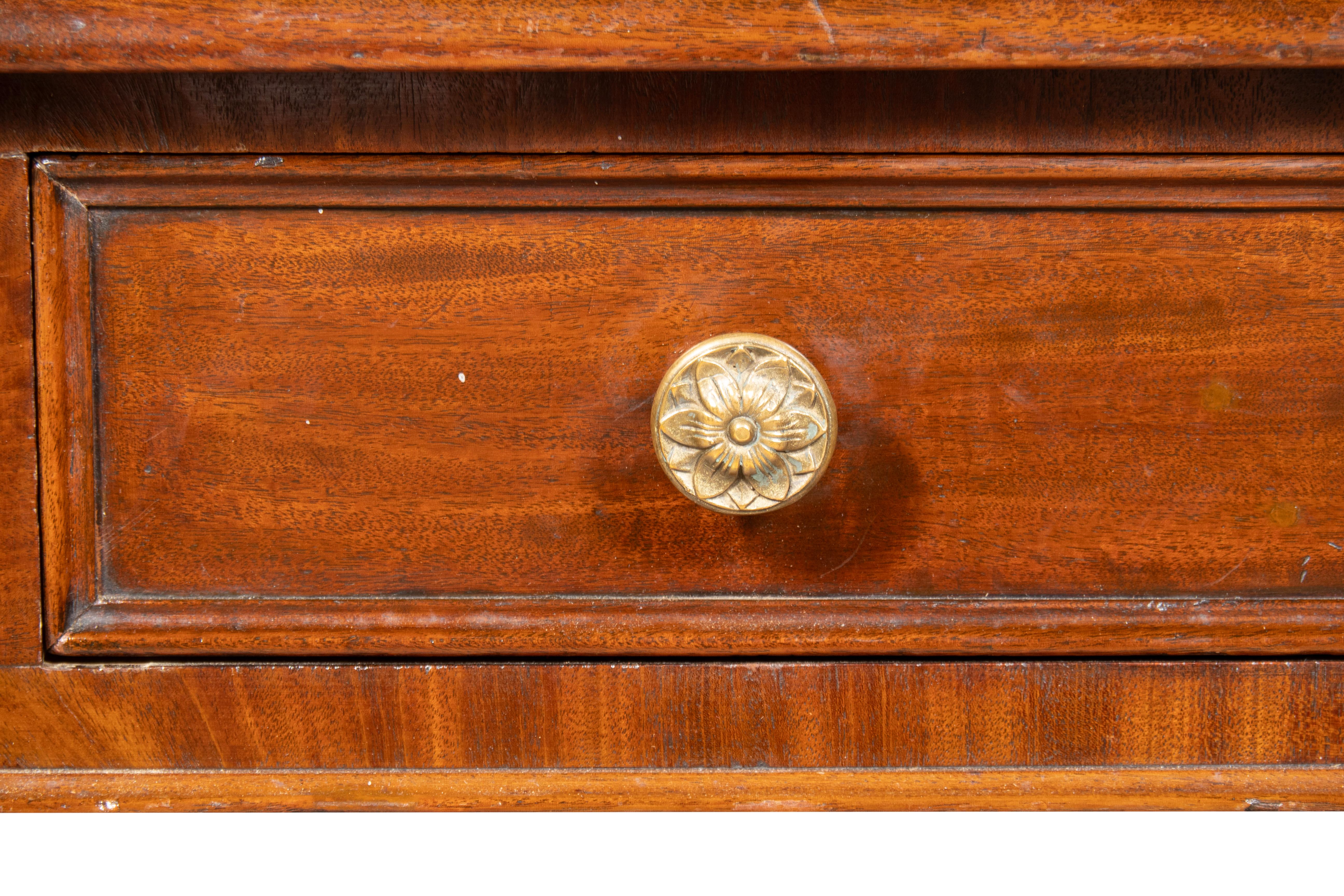 William IV Mahogany Writing Table For Sale 5