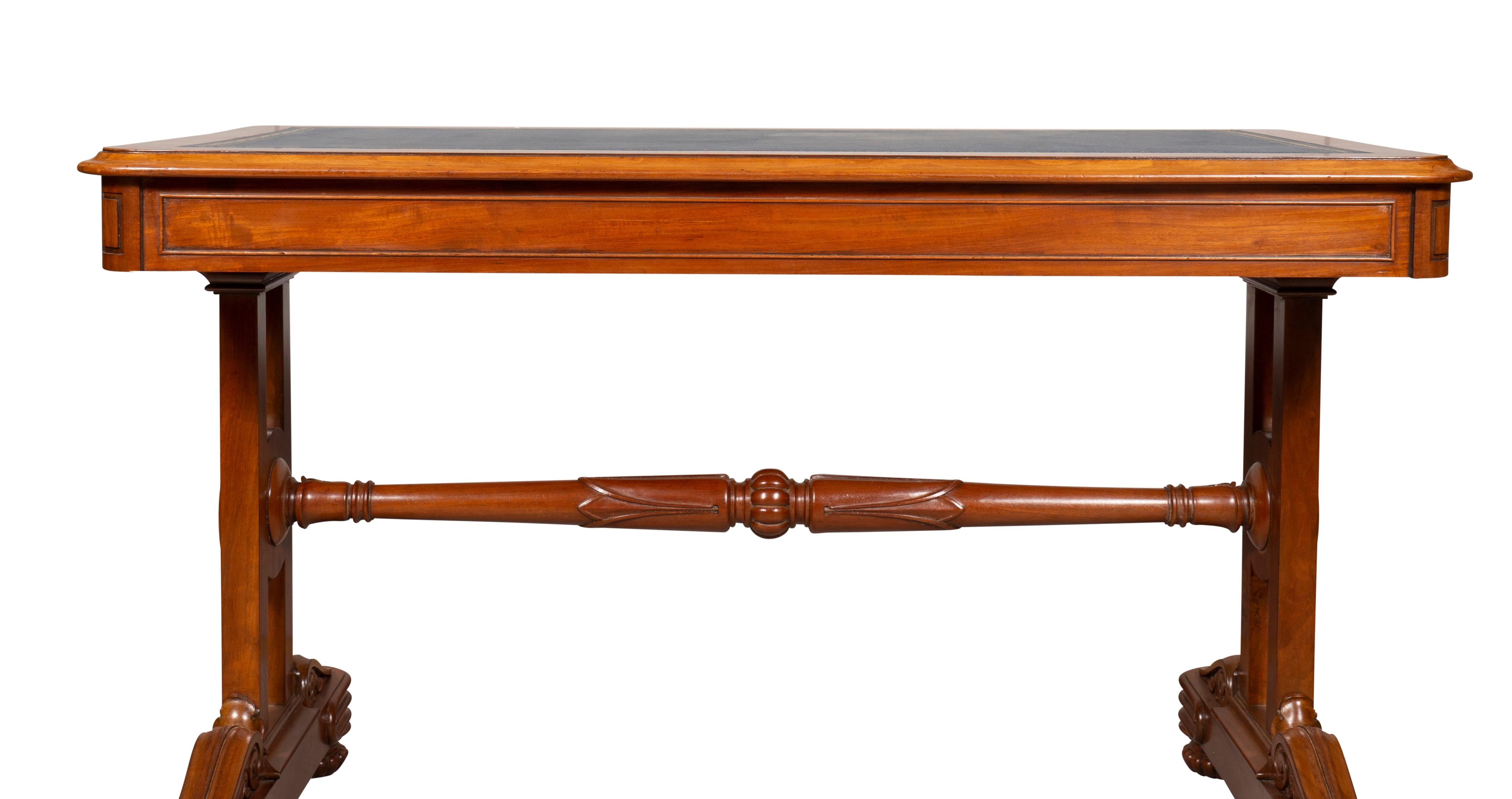 William IV Mahogany Writing Table For Sale 7