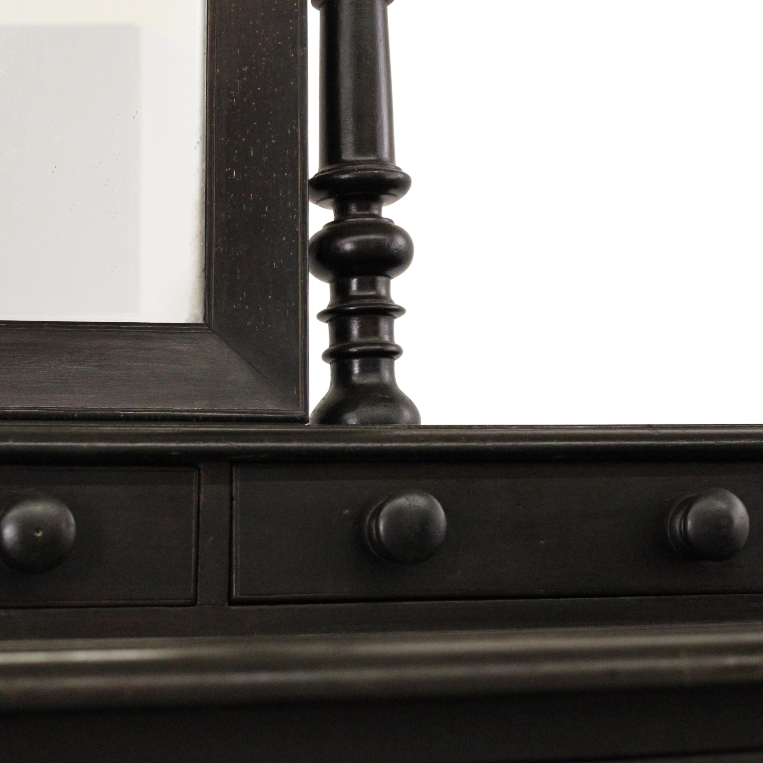 William IV Mahogony Dressing Table In Good Condition For Sale In West Hollywood, CA