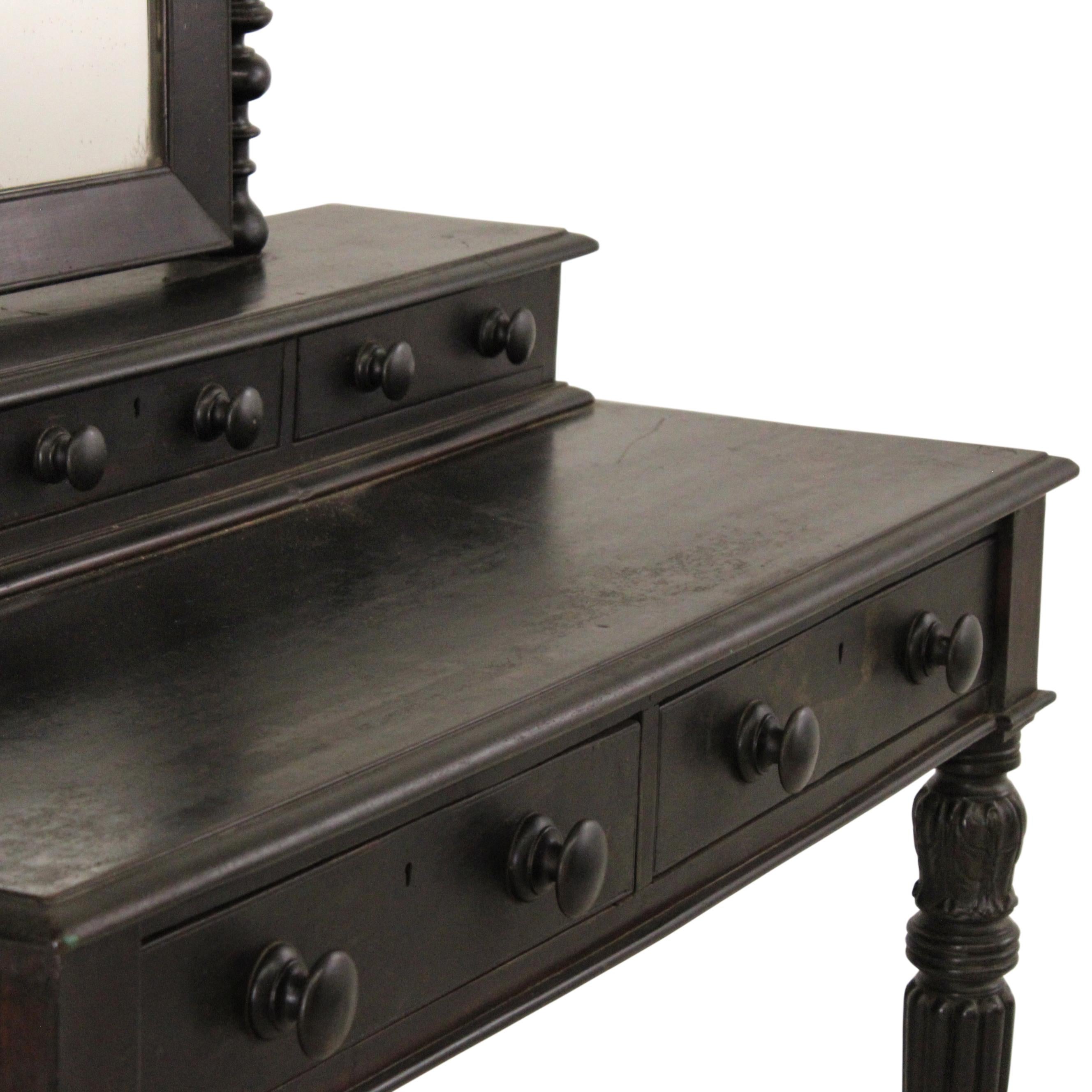 William IV Mahogony Dressing Table For Sale 1