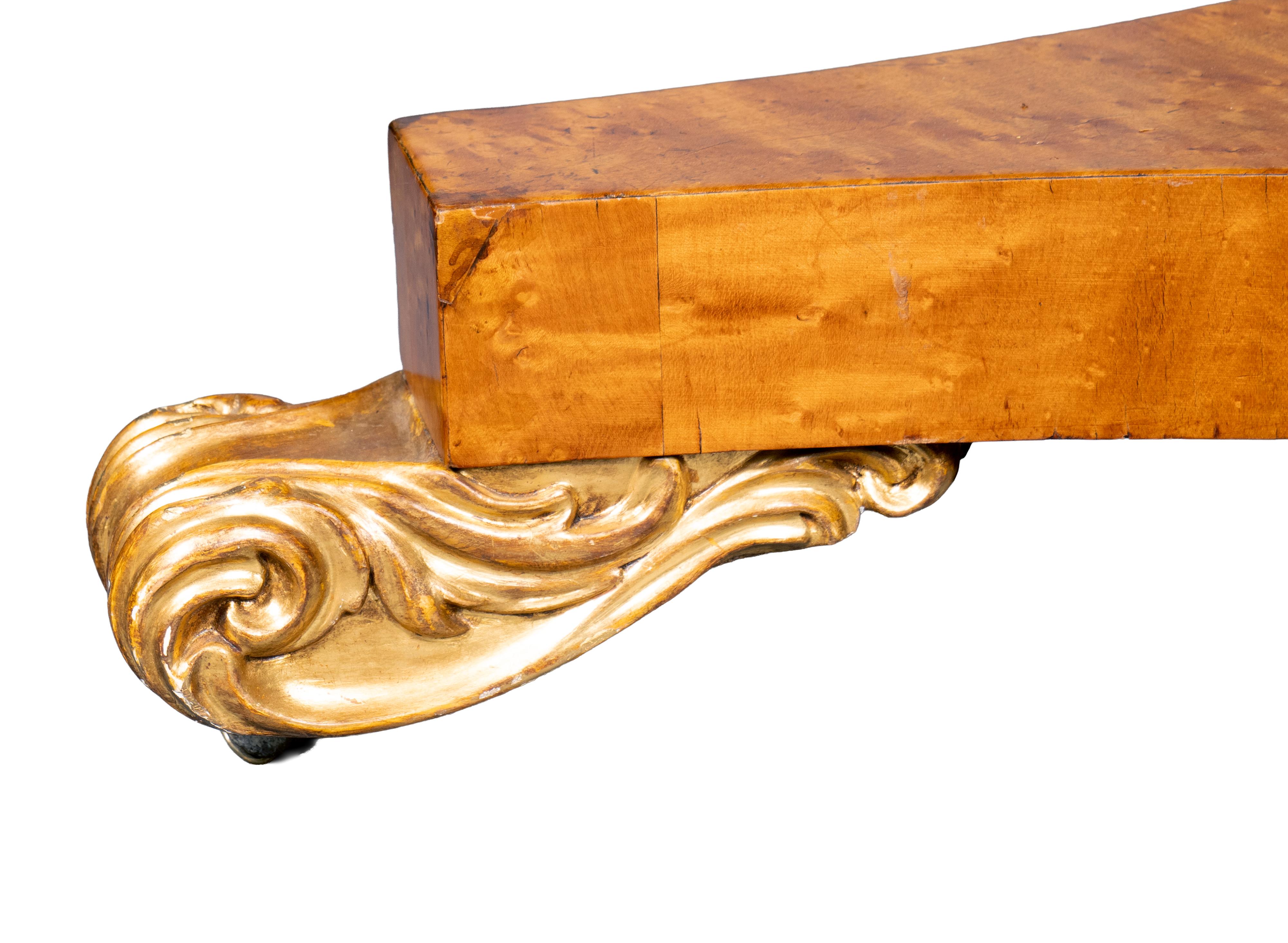 William IV Maple Center Table For Sale 2