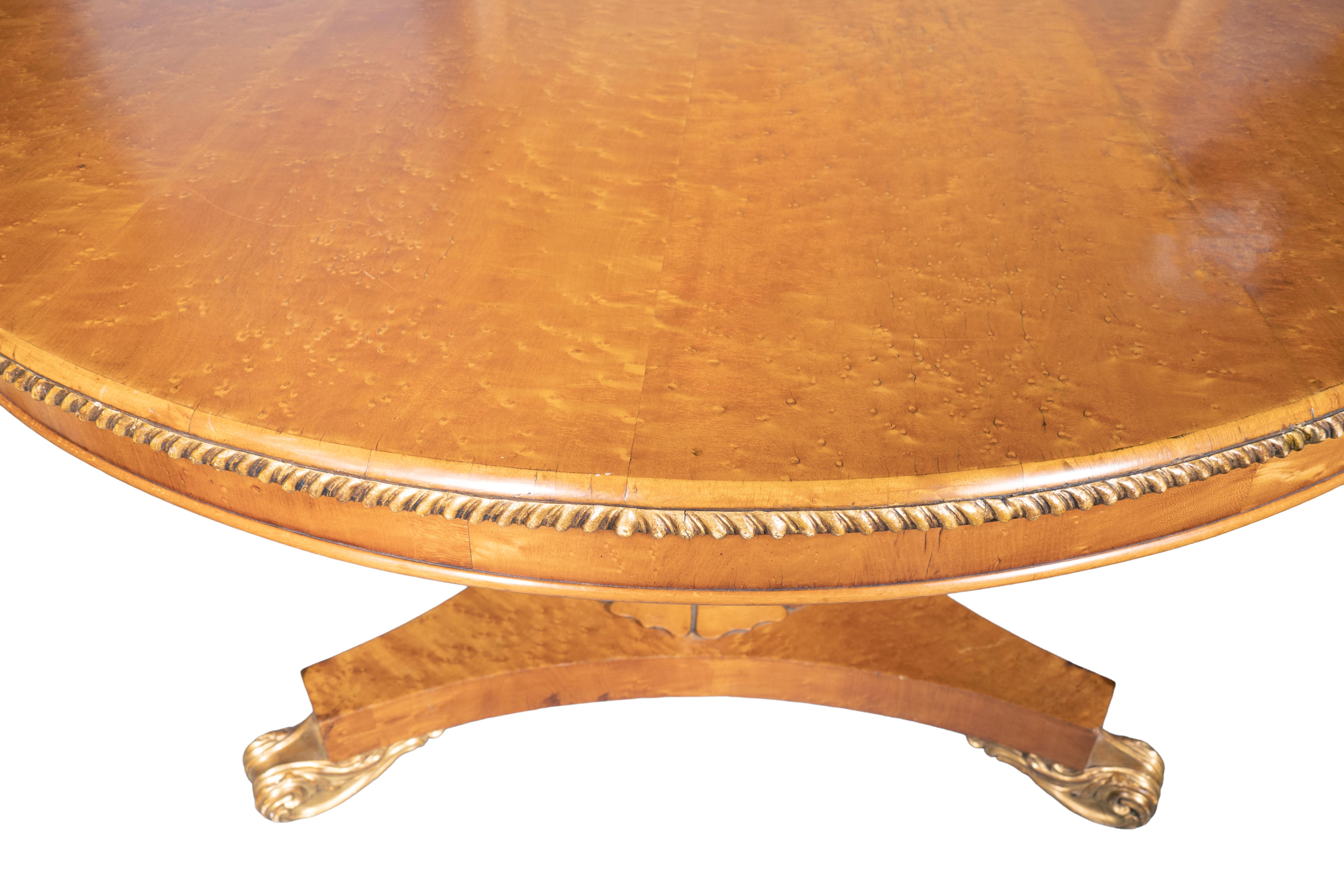 William IV Maple Center Table For Sale 3